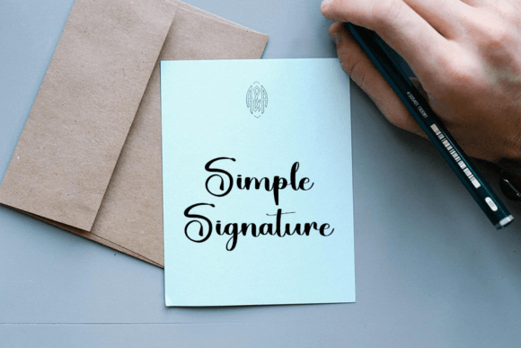 Black Ink Font Poster 4