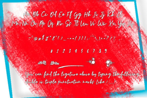 Black Spot Font Poster 6