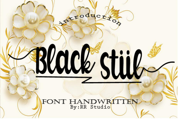 Black Stiil Font