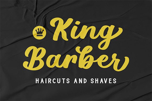 Black Vintage Font Poster 2