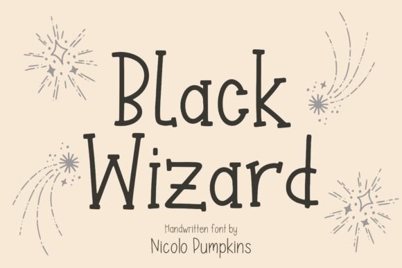 Black Wizard Font