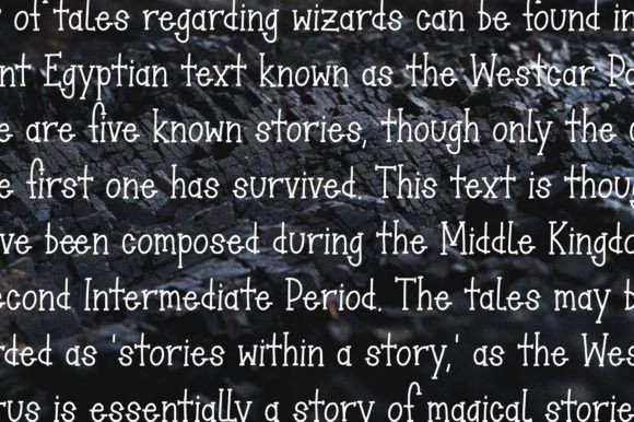 Black Wizard Font Poster 13