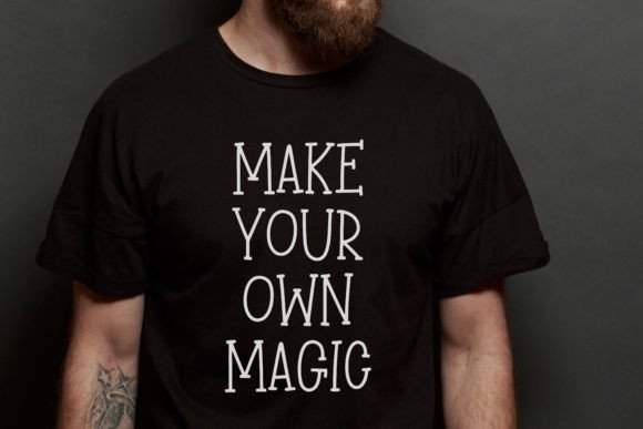 Black Wizard Font Poster 10