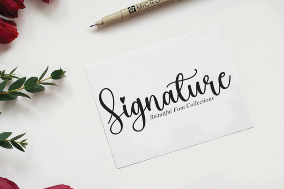 Blackink Font Poster 3