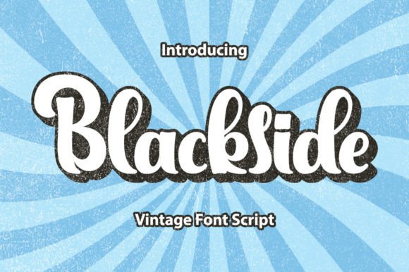 Blackside Font