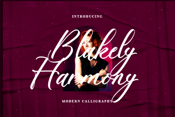 Blakely Harmony Font Poster 1