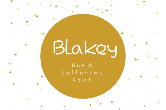Blakey Font Poster 1