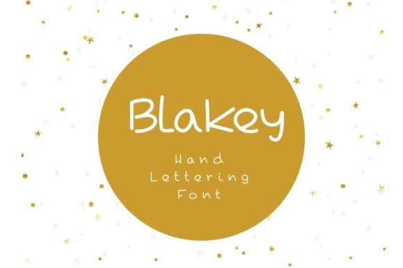 Blakey Font Poster 1