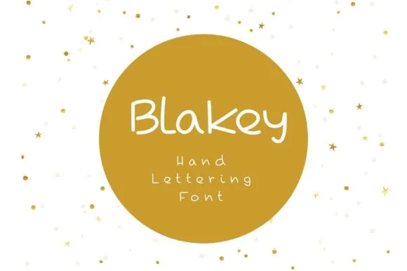 Blakey Font Blakey Font Poster 1