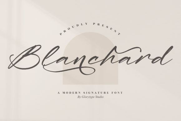 Blanchard Font