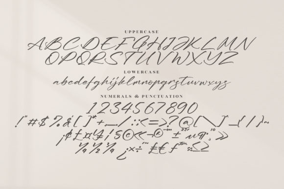 Blanchard Font Poster 13