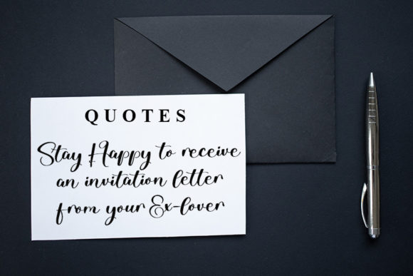 Blankly Font Poster 9