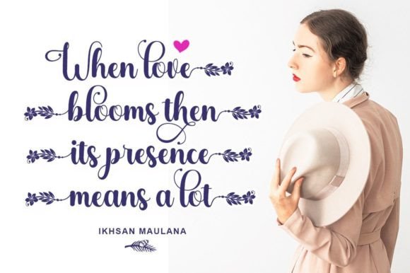 Blantela Font Poster 3