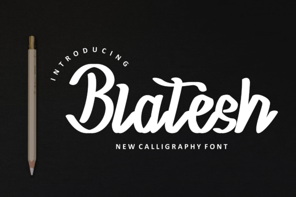 Blatesh Font