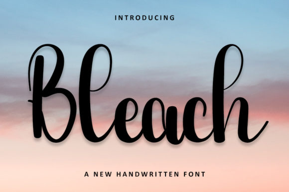 Bleach Font