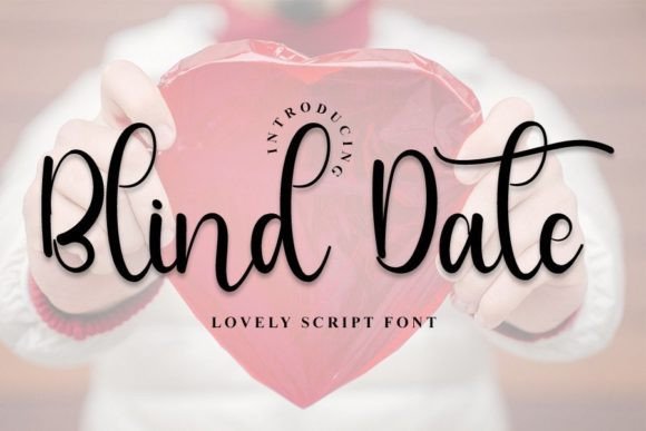 Blind Date Font Poster 1