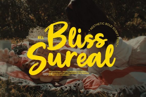 Bliss Sureal Font Poster 1