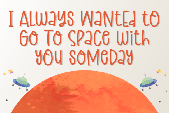 Blissful Morning Font Poster 3