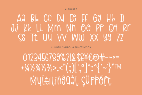 Blissful Morning Font Poster 7
