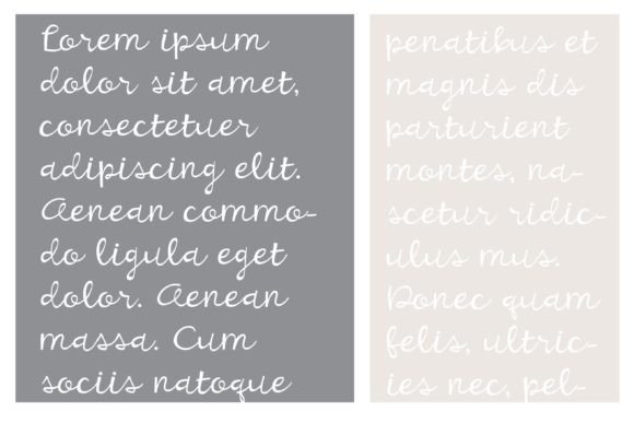 Blondasse Font Poster 4