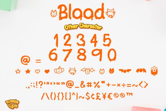 Blood Font Poster 8