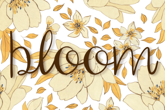 Bloom Font