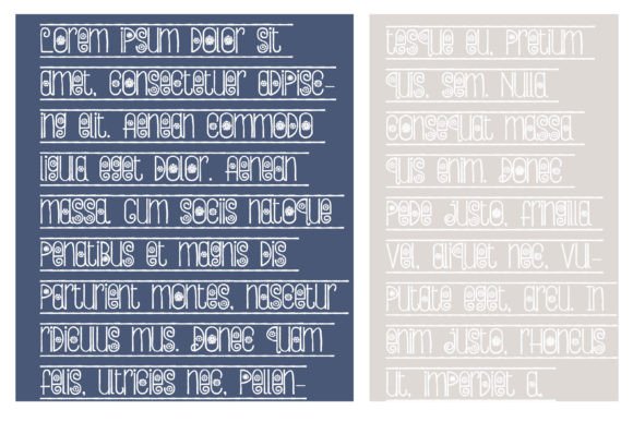 Bloomborder Font Poster 4