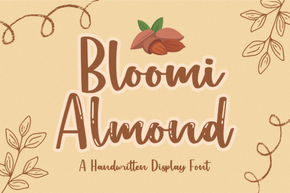 Bloomi Almond Font Poster 1