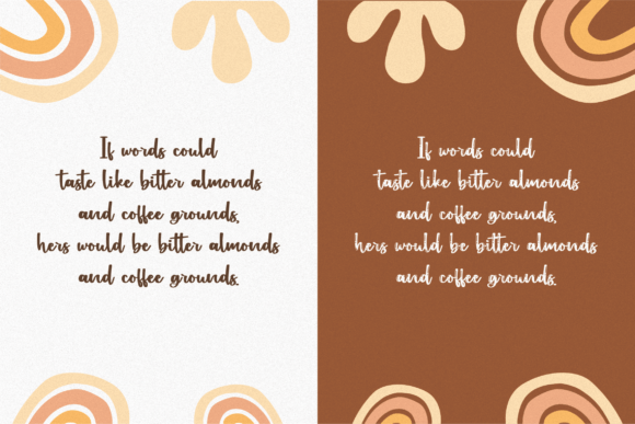 Bloomi Almond Font Poster 3