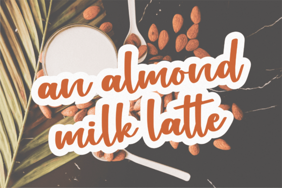 Bloomi Almond Font Poster 4