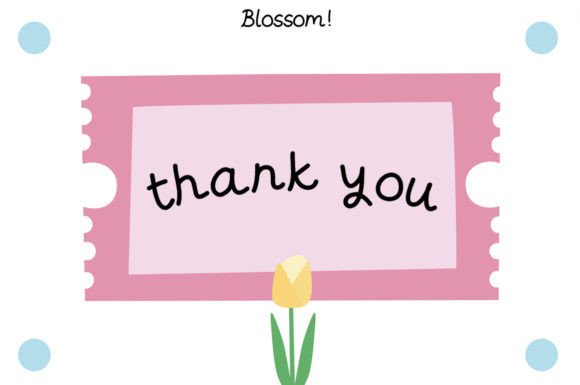 Blossom Font Poster 6