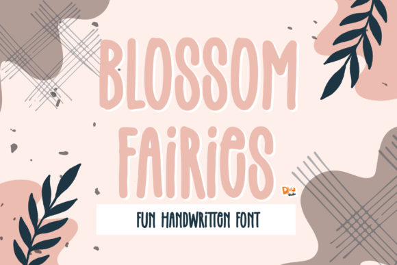 Blossom Fairies Font Poster 1