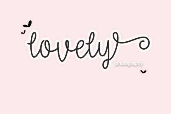 Blow & Glow Font Poster 5