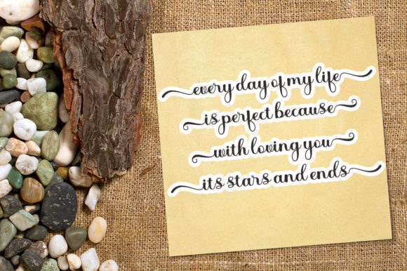 Blue Diamond Font Poster 4