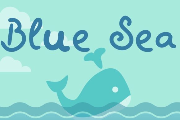 Blue Sea Font