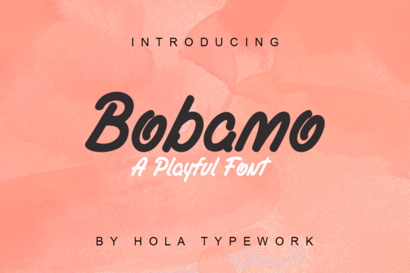 Bobamo Font