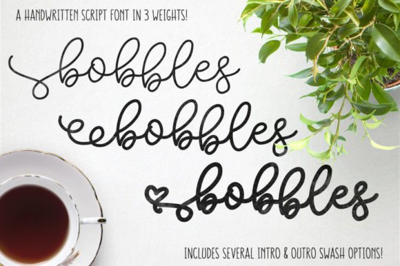 Bobbles Font Poster 1