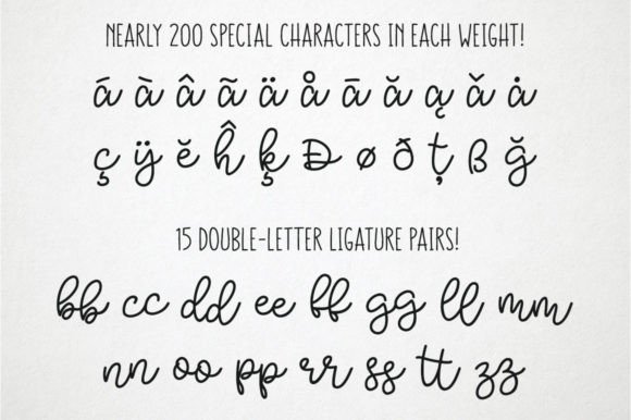 Bobbles Font Poster 2