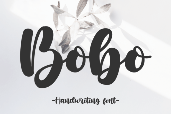 Bobo Font Poster 1