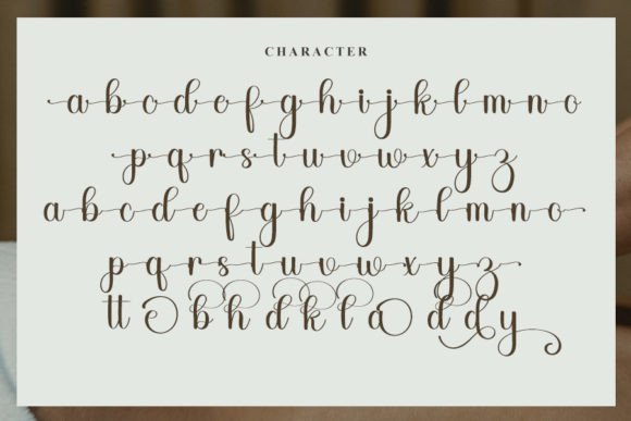 Bodycare Font Poster 8