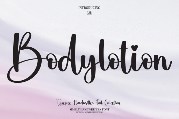 Bodylotion Font Poster 1