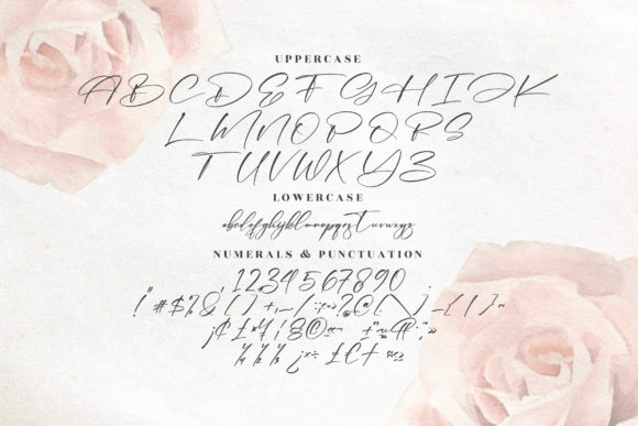 Bohemia Florale Font Poster 13