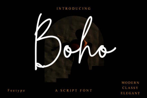 Boho Font Poster 1