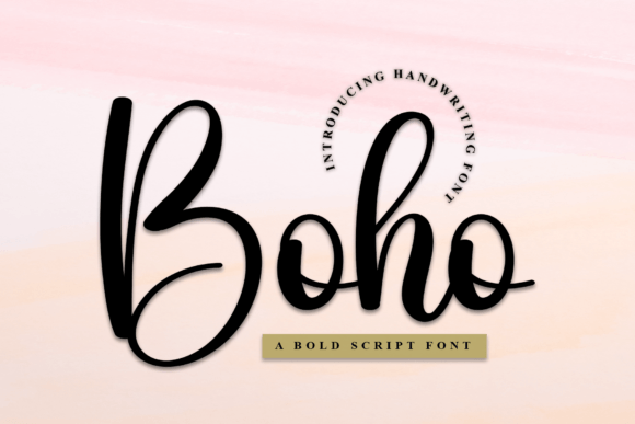 Boho Font