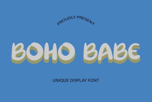 Boho Babe Font Poster 1