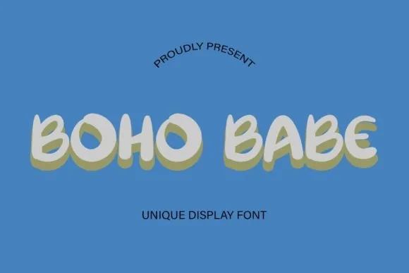 Boho Babe Font Boho Babe Font Poster 1