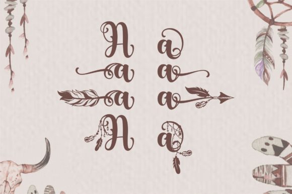 Boho Chic Font Poster 7