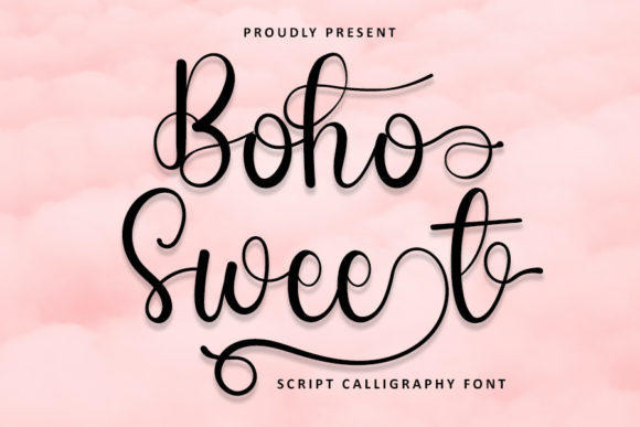 Boho Sweet Font Poster 1