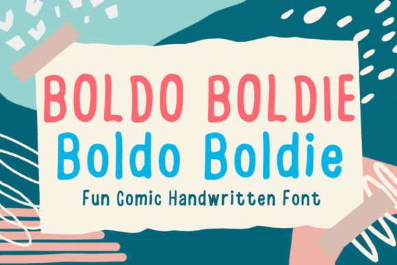 Boldo Boldie Font Poster 1