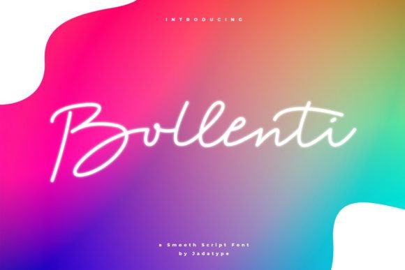 Bollenti Font Poster 1